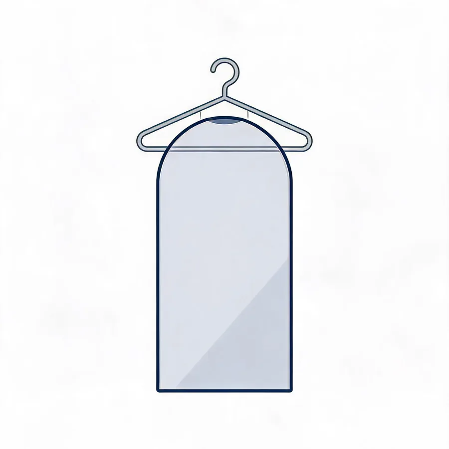 Garment Bags construction and pocket layout