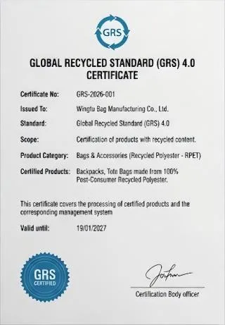 GRS certificate
