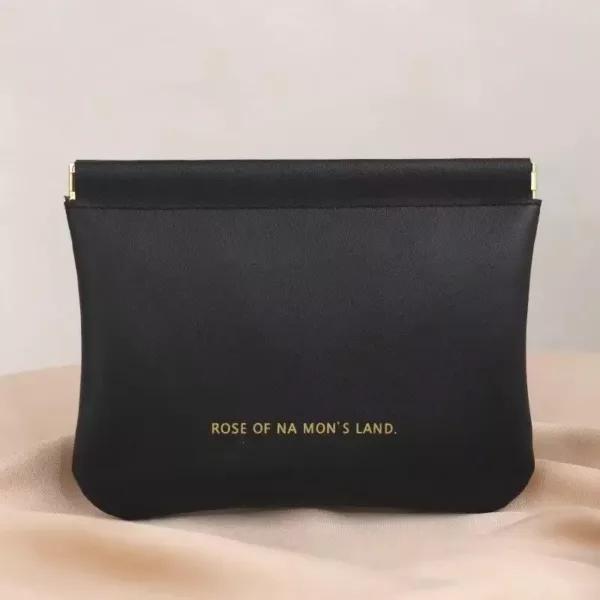 PU Lock Makeup Bag